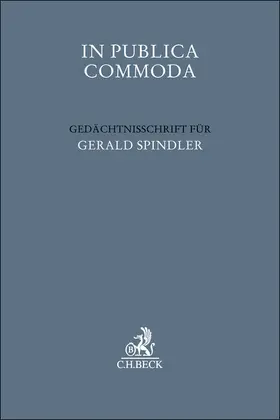 Bayer / Fleischer / Habersack |  In Publica Commoda | Buch |  Sack Fachmedien