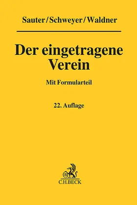 Waldner / Neudert / Sauter |  Der eingetragene Verein | Buch |  Sack Fachmedien