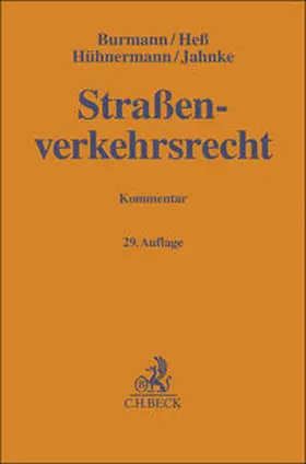 Burmann / Figgener / Heß |  Straßenverkehrsrecht | Buch |  Sack Fachmedien