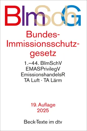  Bundes-Immissionsschutzgesetz. BImSchG | Buch |  Sack Fachmedien