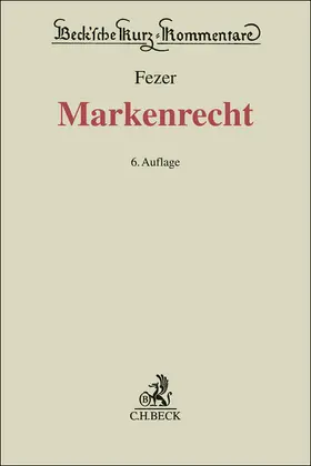 Fezer |  Markenrecht | Buch |  Sack Fachmedien