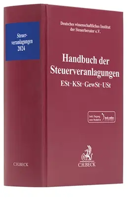 Handbuch der Steuerveranlagungen 2024 | Buch | 978-3-406-83137-9 | sack.de