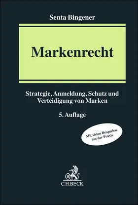 Bingener | Markenrecht | Buch | 978-3-406-83148-5 | www2.sack.de