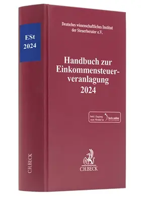  Handbuch zur Einkommensteuerveranlagung 2024: ESt 2024 | Buch |  Sack Fachmedien