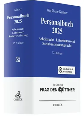 Küttner |  Personalbuch 2025 Chat-Book | Buch |  Sack Fachmedien