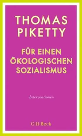 Piketty |  Für einen ökologischen Sozialismus | eBook | Sack Fachmedien