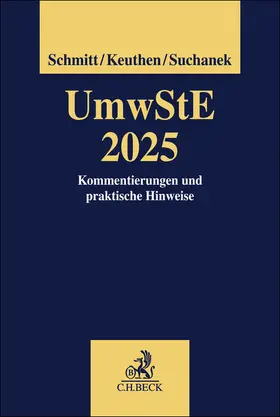 Schmitt / Keuthen / Suchanek |  Umwandlungssteuererlass 2025. UmwStE 2025 | Buch |  Sack Fachmedien