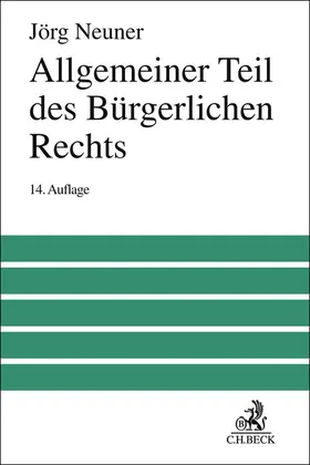 Neuner / Larenz / Wolf |  Allgemeiner Teil des Bürgerlichen Rechts | Buch |  Sack Fachmedien
