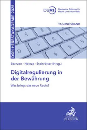 Bernzen / Heinze / Steinrötter |  DSRI Herbstakademie 2025 | Buch |  Sack Fachmedien