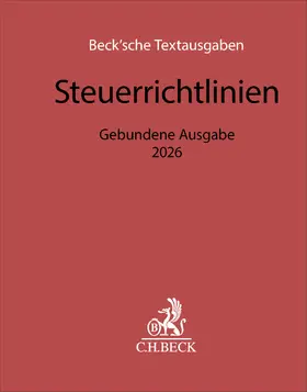  Steuerrichtlinien Gebundene Ausgabe 2026 | Buch |  Sack Fachmedien