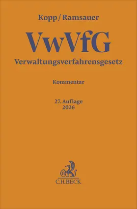 Ramsauer | Verwaltungsverfahrensgesetz. VwVfG | Buch | 978-3-406-84427-0 | www2.sack.de
