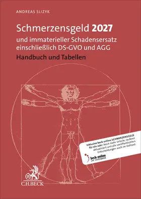 Slizyk | Schmerzensgeld 2027 | Medienkombination | 978-3-406-85176-6 | www2.sack.de