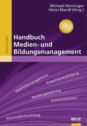 Henninger / Mandl |  Handbuch Medien- und Bildungsmanagement | eBook | Sack Fachmedien