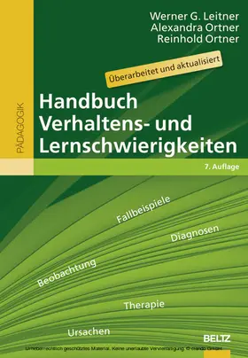 Leitner / Ortner |  Handbuch Verhaltens- und Lernschwierigkeiten | eBook | Sack Fachmedien