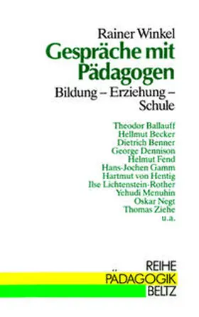 Winkel |  Gespräche mit Pädagogen | Buch |  Sack Fachmedien