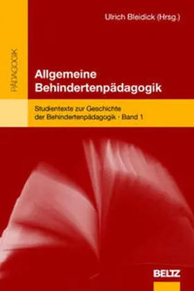 Bleidick |  Allgemeine Behindertenpädagogik | Buch |  Sack Fachmedien