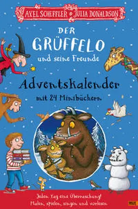 Scheffler / Donaldson |  Der Grüffelo und seine Freunde. Adventskalender mit 24 Minibüchern | Sonstiges |  Sack Fachmedien