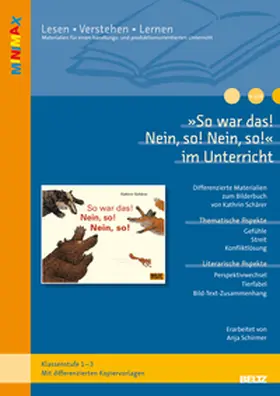 Schirmer |  'So war das! Nein, so! Nein, so!' im Unterricht | Buch |  Sack Fachmedien