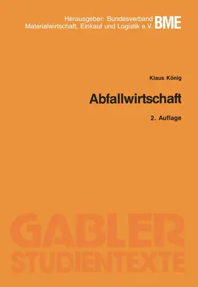 König |  Abfallwirtschaft | Buch |  Sack Fachmedien