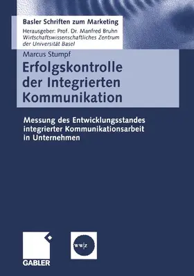 Stumpf |  Erfolgskontrolle der Integrierten Kommunikation | Buch |  Sack Fachmedien