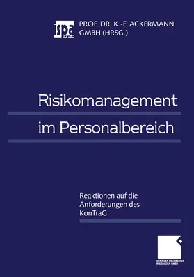 Ackermann |  Risikomanagement im Personalbereich | Buch |  Sack Fachmedien
