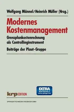 Müller / Männel |  Modernes Kostenmanagement | Buch |  Sack Fachmedien