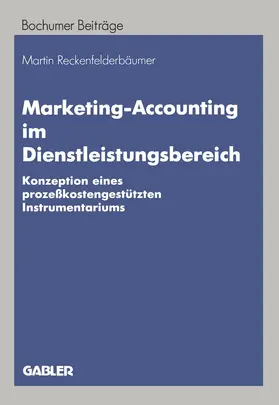 Reckenfelderbäumer |  Marketing-Accounting im Dienstleistungsbereich | Buch |  Sack Fachmedien