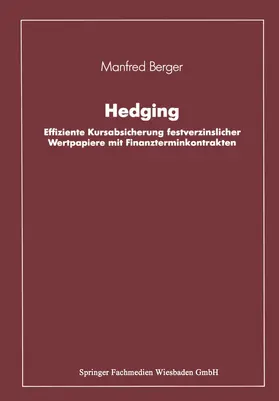 Berger |  Hedging | Buch |  Sack Fachmedien