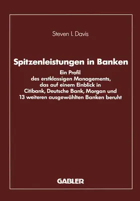 Davis |  Spitzenleistungen in Banken | Buch |  Sack Fachmedien