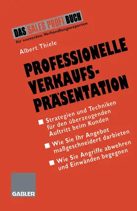  Professionelle Verkaufspräsentation | Buch |  Sack Fachmedien