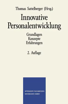 Sattelberger |  Innovative Personalentwicklung | Buch |  Sack Fachmedien