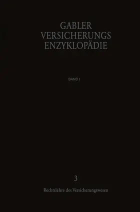 Asmus / Voß / Farny |  Rechtslehre des Versicherungswesens | Buch |  Sack Fachmedien