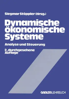Stöppler |  Dynamische ökonomische Systeme | Buch |  Sack Fachmedien