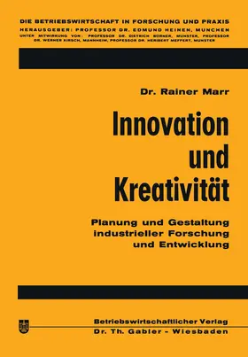 Marr |  Innovation und Kreativität | Buch |  Sack Fachmedien