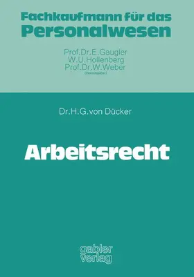 Dücker |  Arbeitsrecht | Buch |  Sack Fachmedien