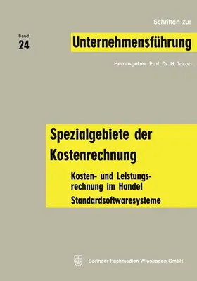 Jacob |  Spezialgebiete der Kostenrechnung | Buch |  Sack Fachmedien