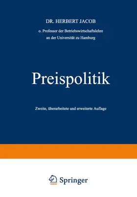 Jacob |  Preispolitik | Buch |  Sack Fachmedien