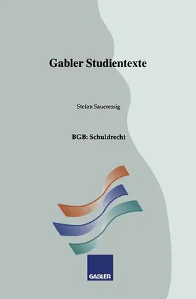 Saueressig |  BGB: Schuldrecht | Buch |  Sack Fachmedien