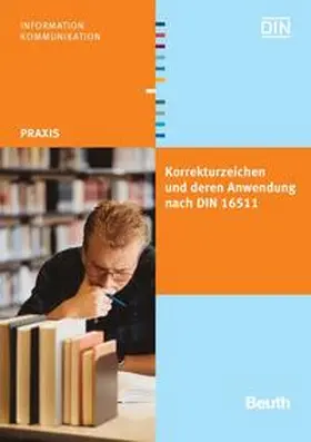 DIN e.V. |  Korrekturzeichen nach DIN 16511 | Buch |  Sack Fachmedien