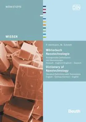 Herrmann / Schmitt / DIN e.V. |  Wörterbuch Nanotechnologie | Buch |  Sack Fachmedien