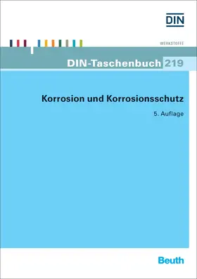 DIN e. V. |  Korrosion und Korrosionsschutz | Buch |  Sack Fachmedien