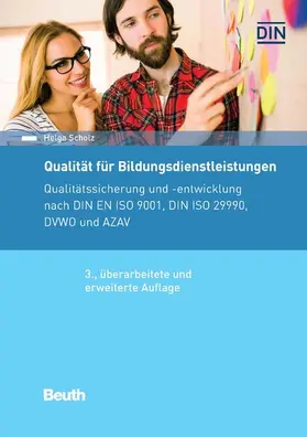 Scholz / DIN e.V. |  Qualität für Bildungsdienstleistungen | eBook | Sack Fachmedien