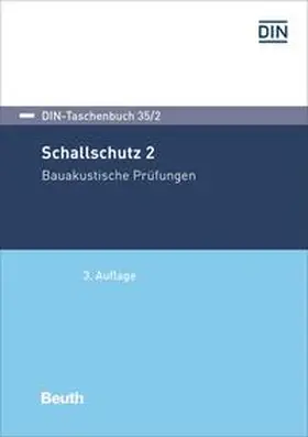 DIN e.V. |  Schallschutz 2 | Buch |  Sack Fachmedien