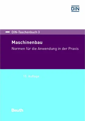 DIN e.V. |  Maschinenbau | eBook | Sack Fachmedien