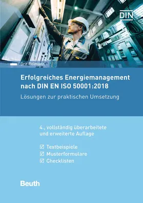 Firma Dr. Reimann Projektmanagement GmbH / Reimann / DIN e. V. |  Erfolgreiches Energiemanagement nach DIN EN ISO 50001:2018 - Buch mit E-Book | Buch |  Sack Fachmedien