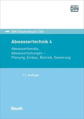 DIN e.V. |  Abwassertechnik 4 - Buch mit E-Book | Buch |  Sack Fachmedien