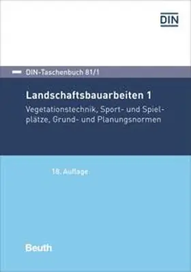 DIN e.V. |  Landschaftsbauarbeiten 1 | eBook | Sack Fachmedien