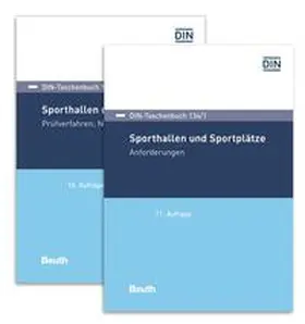 DIN e.V. |  Sporthallen und Sportplätze | Buch |  Sack Fachmedien