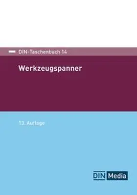 DIN e.V. |  Werkzeugspanner | Buch |  Sack Fachmedien
