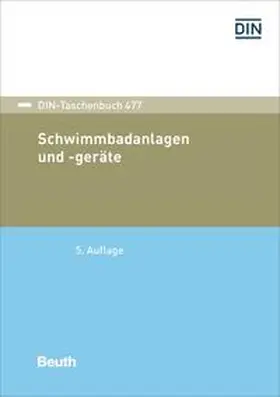 DIN e.V. |  Schwimmbadanlagen und -geräte - Buch mit E-Book | Buch |  Sack Fachmedien